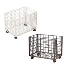 Wire Laundry Hamper Cart Yoga