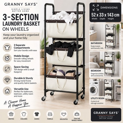 Granny says section - 3, laundry