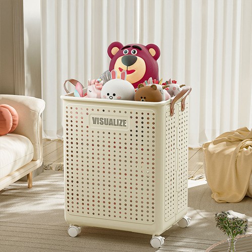 Folding laundry basket - folding,