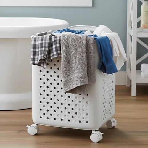 Collapsible laundry basket - collapsible,