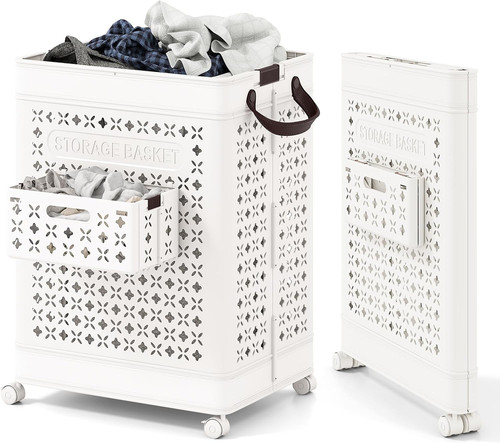 Foldable laundry basket - laundry,