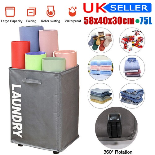 75l laundry basket slim - 75l,