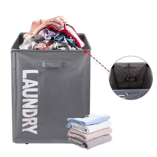 Collapsible laundry basket - basket, on
