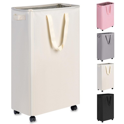 Slim laundry hamper with - hamper,