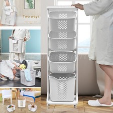 Laundry Washing Basket Trolley