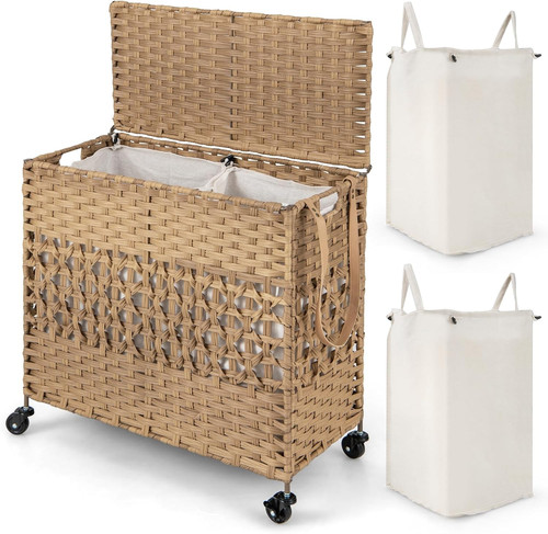 Laundry basket wheels 110l - laundry, on