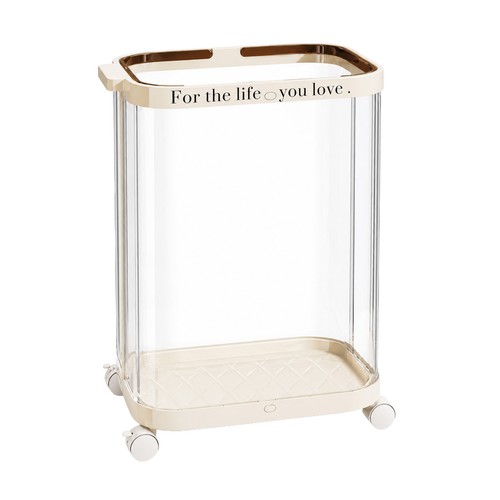 Transparent laundry basket - transparent,