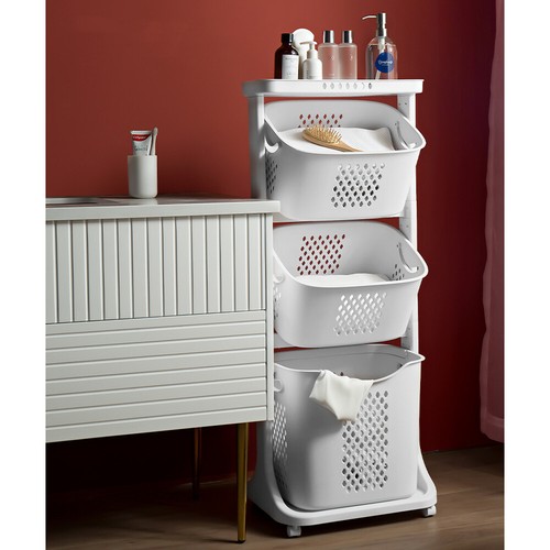 Portable laundry trolley - portable,
