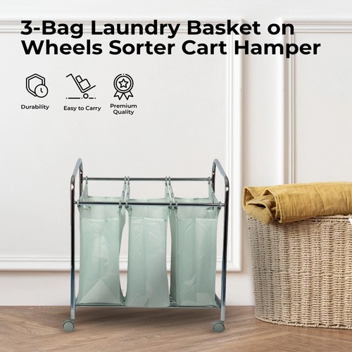 Bag laundry sorter cart - sorter,