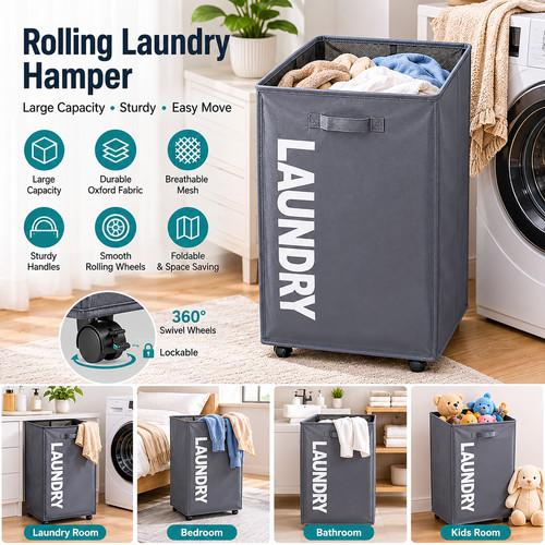 Laundry washing basket - washing,