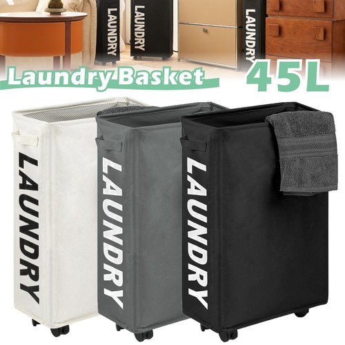 New slim laundry basket - slim,