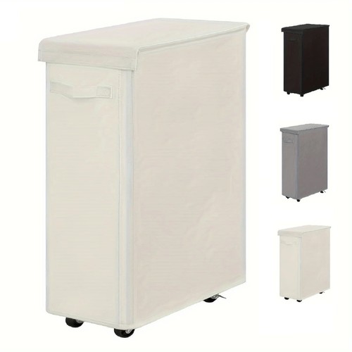 Laundry basket with wheels - basket, and