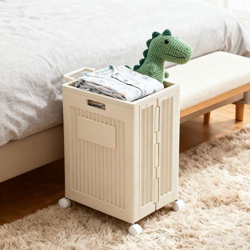 Foldable laundry basket - laundry,