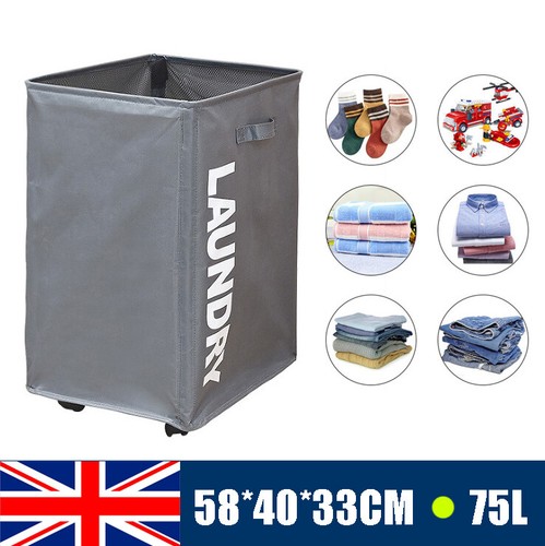 Laundry basket rolling slim - laundry,