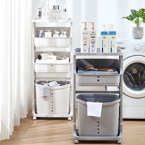Laundry sorter rolling cart - sorter,