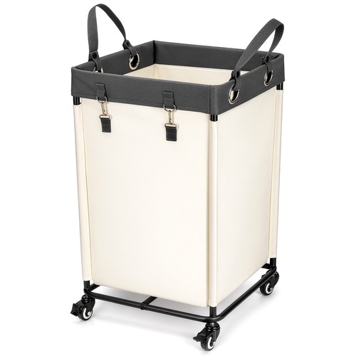 Laundry basket with wheels - basket,