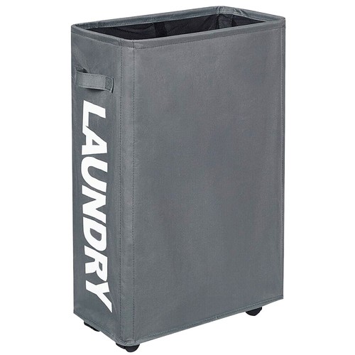 Laundry basket rolling slim - rolling,