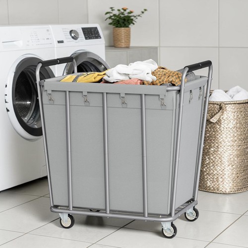 400l washing basket rolling - washing,