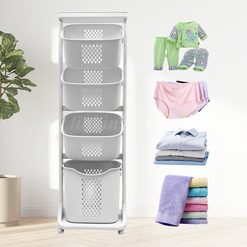 Rolling laundry sorter cart - rolling,